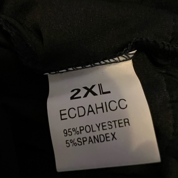 NWOT Black fringe dress - Picture 4 of 6